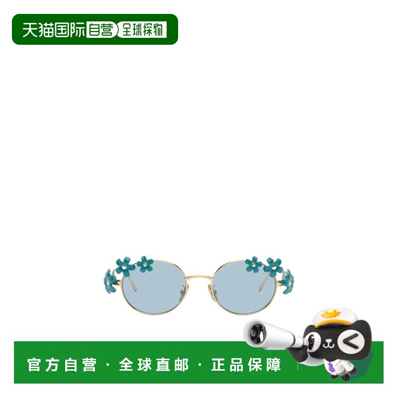 LOEWE 女士眼镜 LW40173U30V AW2026 罗意威 蓝色全框太阳镜
