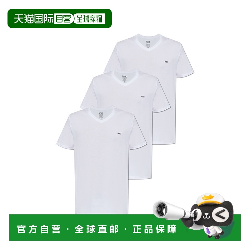 1h可退 DIESEL 男士T恤 UMTEEMICHAEL3PACK00SHGU0LIADE4124