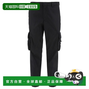SPH1301WQ8F0002 休闲裤 Trousers PRADA 黑色卫裤 男士