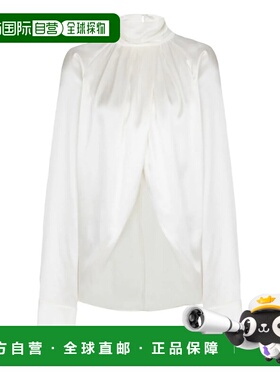 BALMAIN 女士T恤 GF1IL150SE950FA SS2026 白色