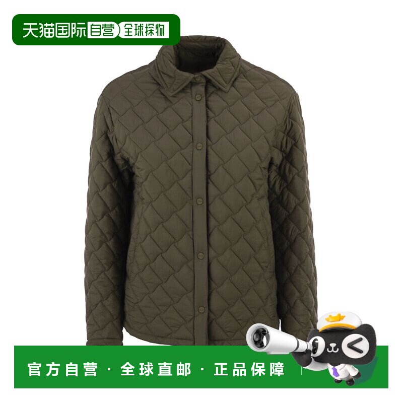 HERNO 女士夹克 GI000351D12456Z7720 SS2026 军绿色长袖图片