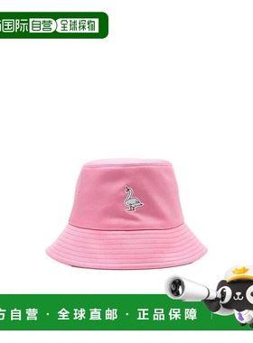 BURBERRY 男士帽子 80322341 SS2021 粉红色 天鹅图案渔夫帽子