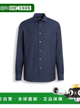 1h可退 潮奢 zegna 杰尼亚 男士 长袖衬衫 E8X44A6SRF5男装