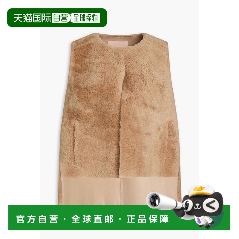 1h可退 潮奢 Karl Donoghue 女士 毛羊皮背心 CMFTGW3SAHARA