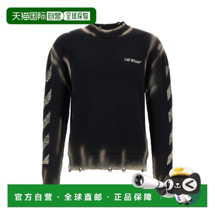 1h可退 潮奢 off-white 男士 'Diag Arr Corrosion' 毛衣 OMHE20U