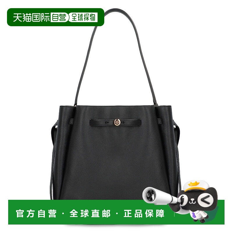 1h可退 TORY BURCH 女士单肩包 179986001 SS2026 黑色 ROMY LARG