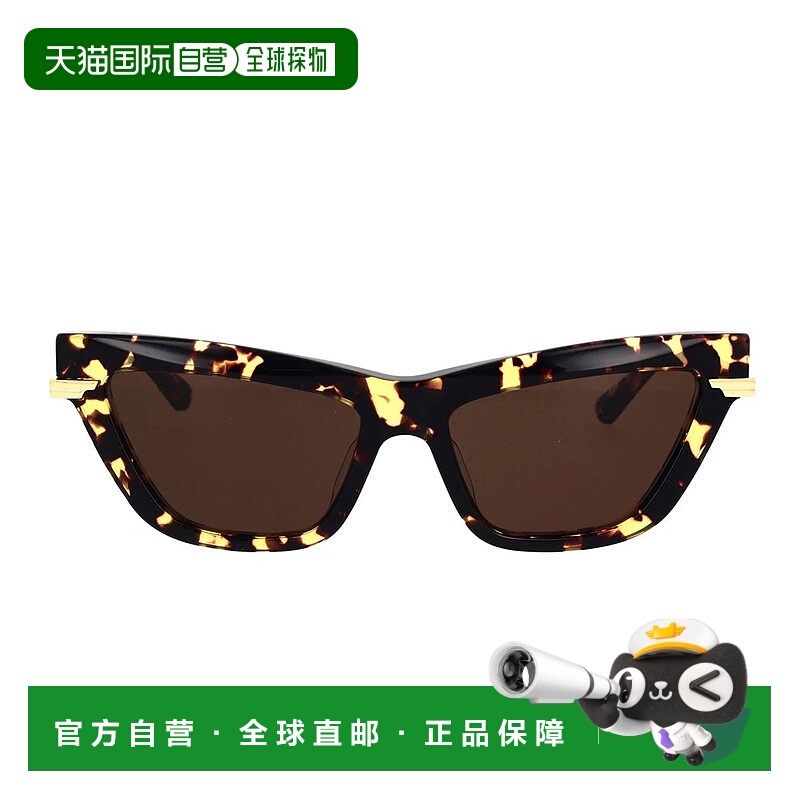 1h可退 BOTTEGA VENETA 女士眼镜 BV1241S002-7 SS2023 黑色