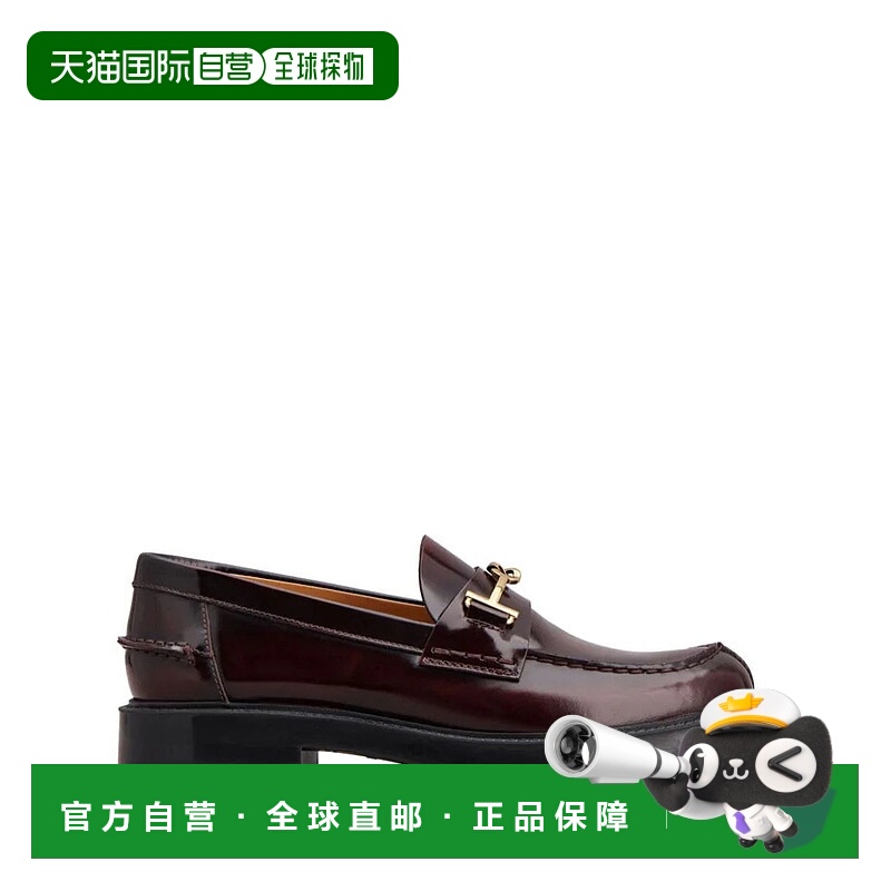 1h可退 TOD'S 女士芭蕾乐福鞋 XXW59C0IS40SHA810 AW2024 红色
