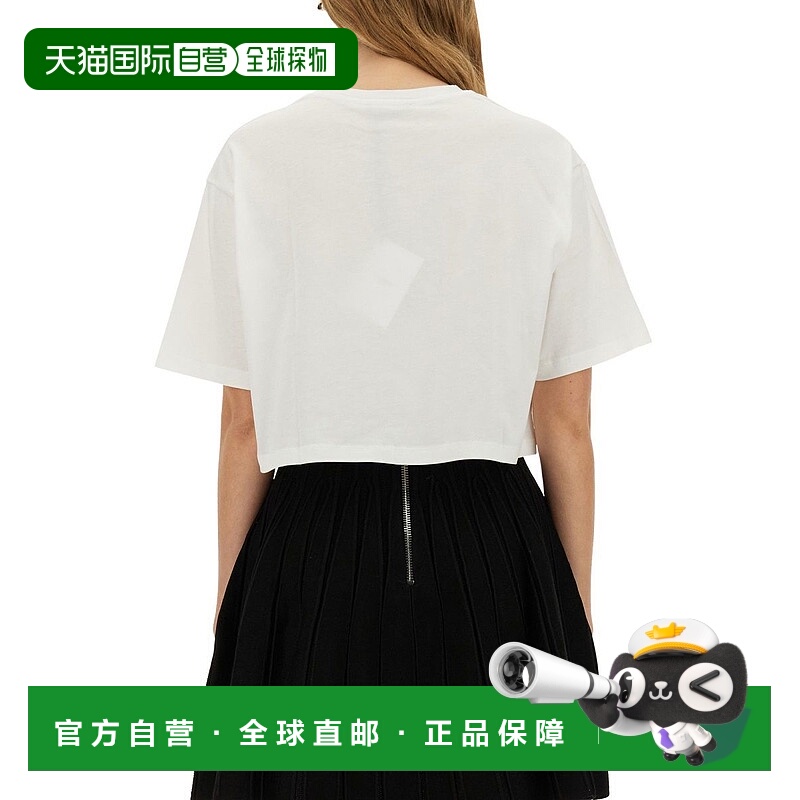 1h可退 潮奢 Balmain 巴尔曼 女士 圆领短袖T恤 BF1EE020BB02