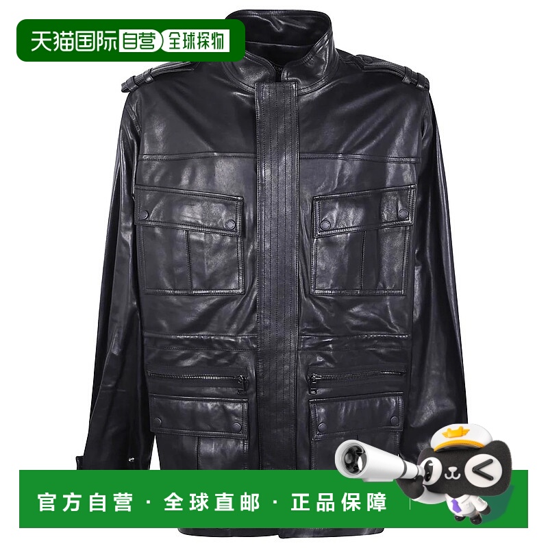 1h可退 BALMAIN 男士夹克 FH1TJ211LD630 AW2025 黑色 Balmain La