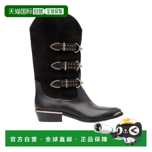 ISABEL MARANT 女士靴子 BO0213FAD1A39S01BK SS2026女靴西部靴