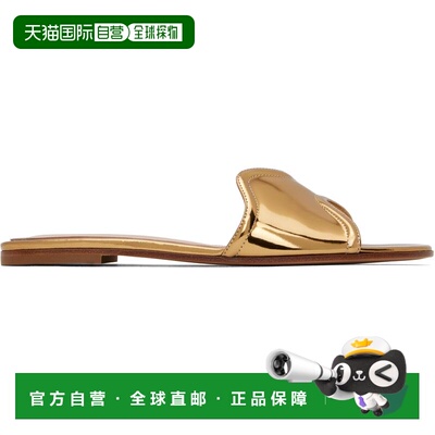 1h可退 潮奢 Gianvito Rossi 吉安维托 罗西 女士 金色 Lucrezia