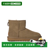 潮奢 舒适时尚 Ugg 圆头短筒靴 1h可退 brown棕色 女士 1016222