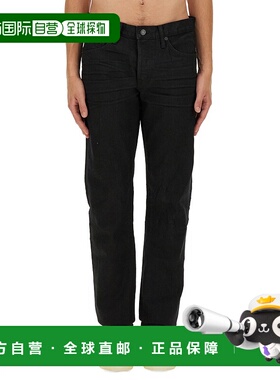 1h可退 TOM FORD 男士休闲裤 DPS001 CO 蓝色直筒裤