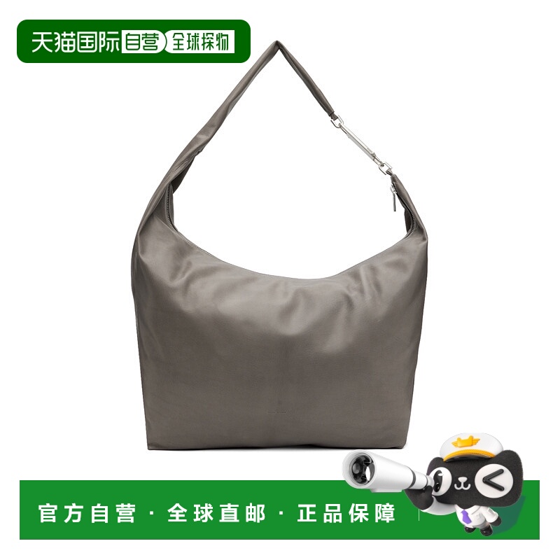 RICK OWENS 男士斜挎包 RA02E0724LCA34 AW2025 灰色