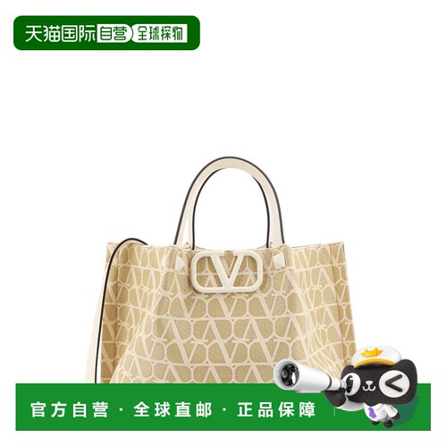 valentino 华伦天奴 女士 Toile Iconographe 徽标牌中号托特包 4