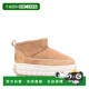 女士高跟鞋 1164730CHE AW2024 UGG 棕色靴 厚底短筒高筒靴