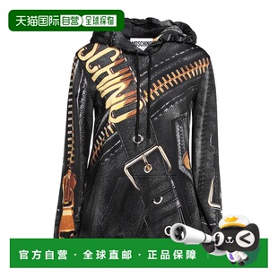 莫斯奇诺 女士 连帽运动衫 1h可退 潮牌正品 Moschino 时尚 潮奢