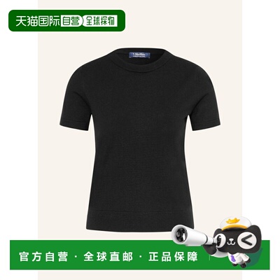 S MAX MARA 女士T恤 100296069813000 CO 黑色 MA【付后1h可退】