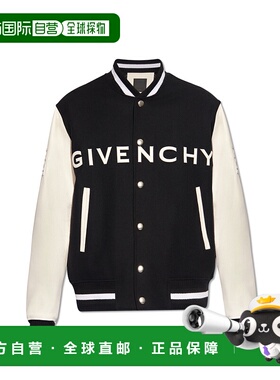 GIVENCHY 男士西服 BM011S6Y16004 SS2025 黑色夹克