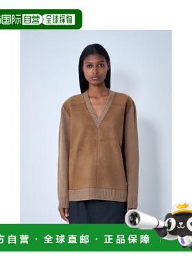 1h可退 潮奢 Prada 普拉达 女士 羊毛羊绒混纺针织衫 P24T2B173P