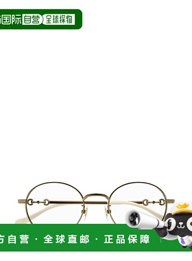 GUCCI 女士太阳镜 GG1228OJ001 CO 白色 Gucci GG1228OJ gold fem