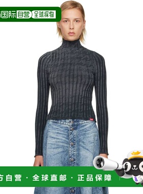 1h可退 潮奢 Diesel 迪赛 女士 灰色 T-Clawa 高领衫 A216030QKBU