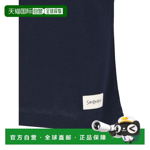 SAINT LAURENT 男士T恤 798933Y37RY4019 AW2026短袖男装