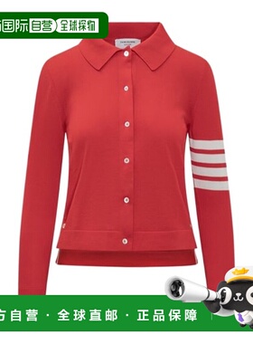 THOM BROWNE 女士衬衫 FKL003AY3036600 SS2025 红色长袖