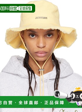 1h可退 潮奢 Jacquemus 女士 黄色 The Artichaut 渔夫帽 22H213A