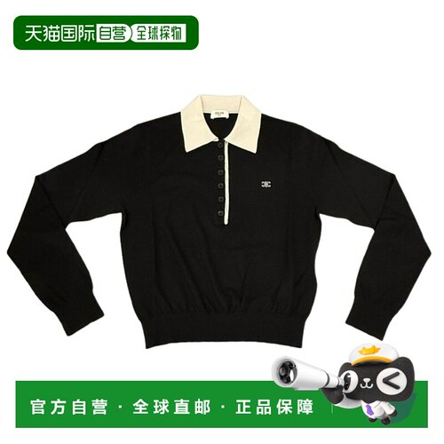 CELINE 女士POLO衫 RX0FD0W2738OF SS2026 黑色 【付后1h可退】