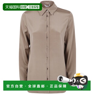 AW2025 MAX 2521116018600007 女士衬衫 棕色 MARA