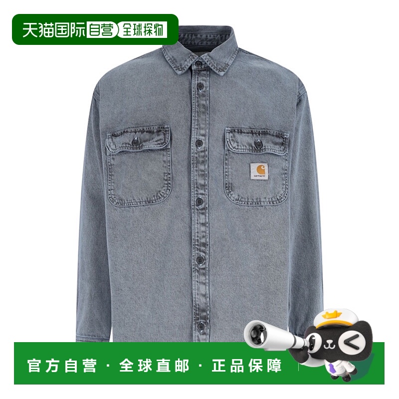 1h可退 CARHARTT WIP 男士夹克 I03582136AGD AW2025 灰色