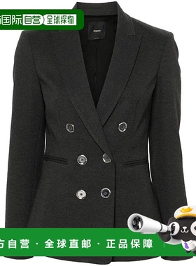 PINKO 女士西服 100256A24CI76-5 AW2024 PINKO BLAZERS 黑色外套