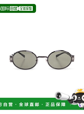 GUCCI 男士眼镜 819665I33301012 CO 灰色 属椭圆太阳镜