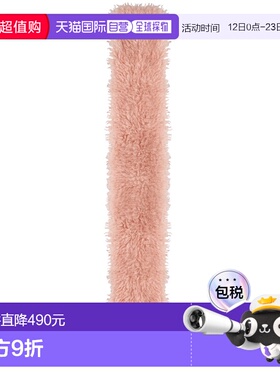 GANNI 女士围巾 A7248868 AW2025 粉红色 Long Pile Alternative