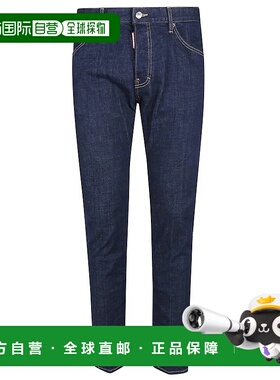DSQUARED2男士牛仔裤S74LB1741S30664直筒裤