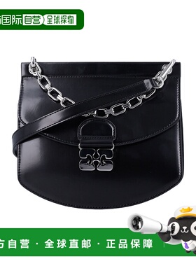 GANNI 女士斜挎包 A69105924099 AW2025 黑色 Apo-G crossbody ba