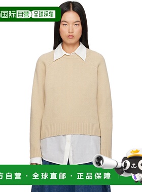 1h可退 潮奢 Weekend Max Mara 女士 黄褐色 Gabbia 毛衣 2425366