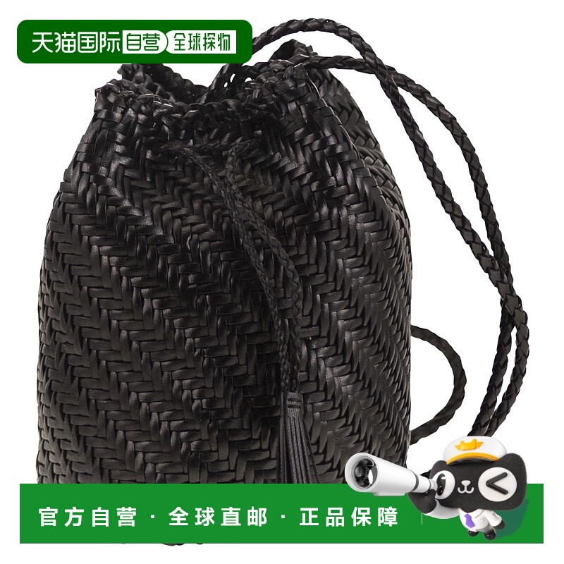 1h可退 潮奢 DRAGON DIFFUSION 女士 POMPOM JUMP 双编织皮革水桶
