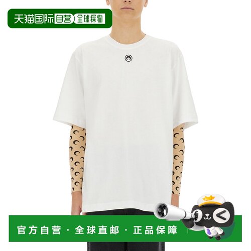 奢淘 MARINE SERRE 针织T恤 男 MTT077ACJER0009