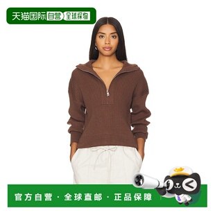 潮奢 半拉链针织毛衣 VARLEY Janie VAR01701 女士 1h可退