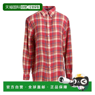 1h可退 潮奢 Polo Ralph Lauren Polo 拉夫 劳伦 女士 格纹衬衫