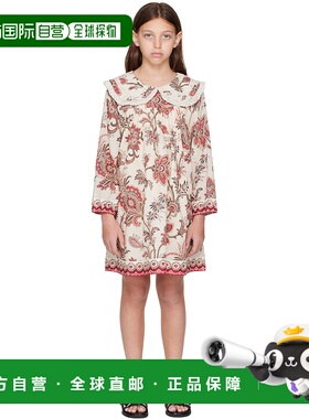 1h可退 潮奢 SEA 海洋 女童 米色 Cassandra 儿童连衣裙童装 SS25