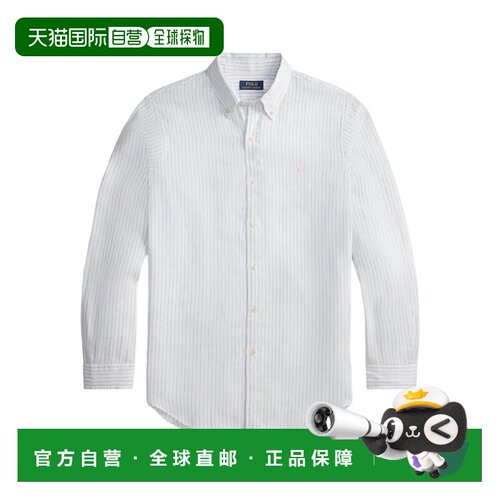 POLO RALPH LAUREN 男士衬衫 710B15594004WHITEBLUE