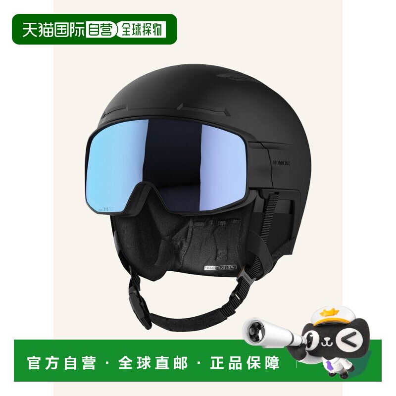 1h可退 SALOMON 户外头盔 100161751513000 CO 黑色 Ski helmet D