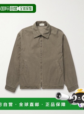 1h可退 潮奢 The Row 男士 Noggu 棉质灯芯绒夹克 1184W3724