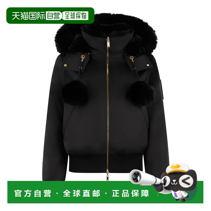 1h可退 MOOSE KNUCKLES 女士夹克 M35LB025G292 AW2025 黑色