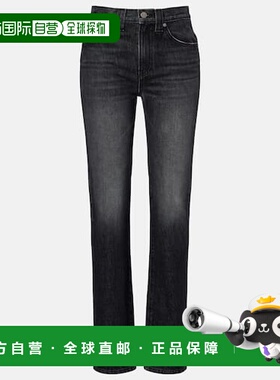 1h可退 潮奢 KHAITE 女士 Farley 中腰修身牛仔裤