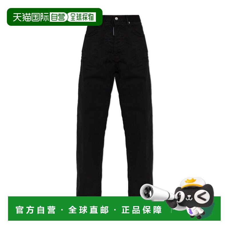 奢淘 Dsquared2 腰带环牛仔长裤 女 S72LB0960S39781图片